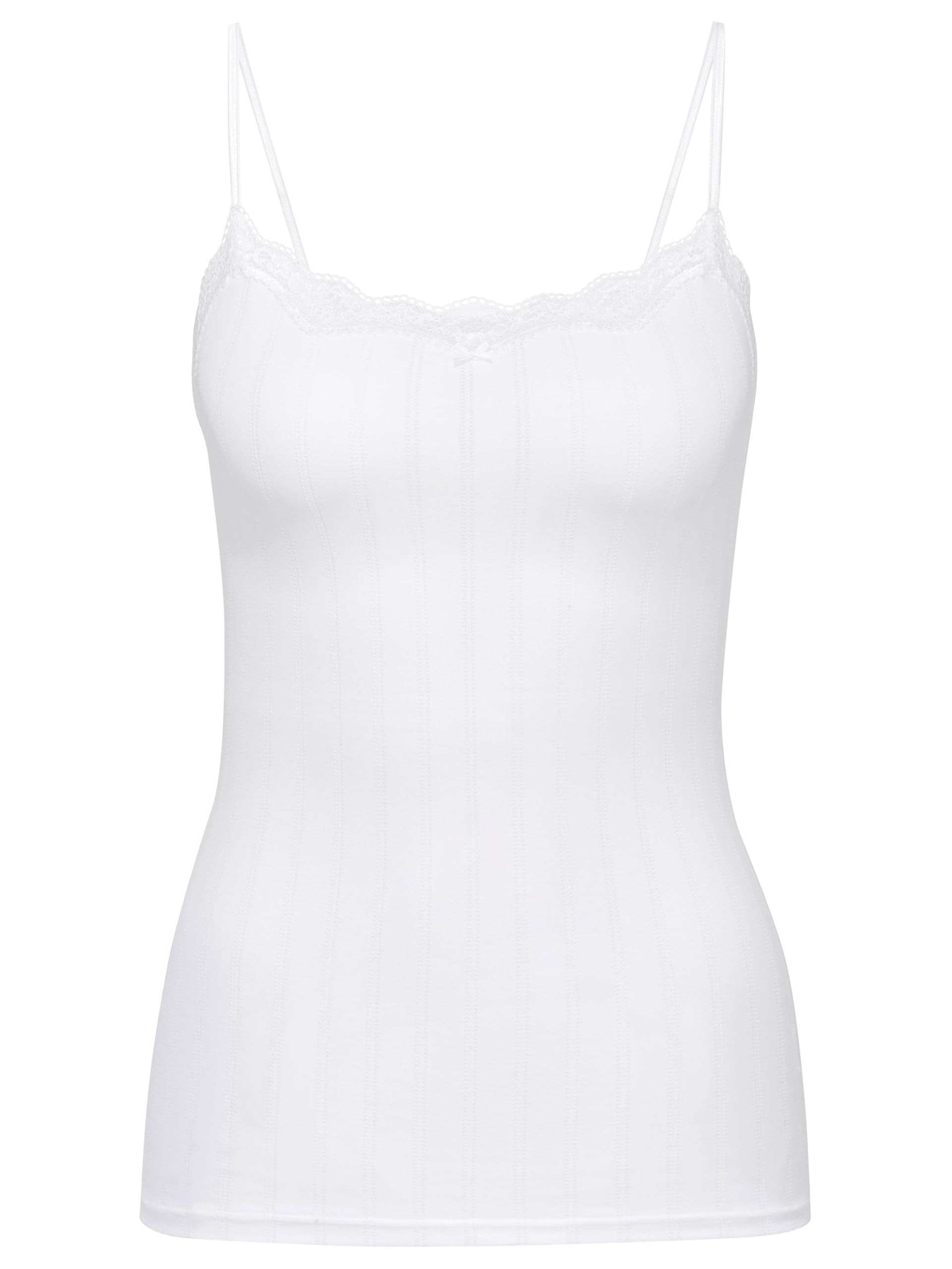 calida-etude-toujours-spaghetti-top-damen-top-schwarz-nadelstreifen image 1