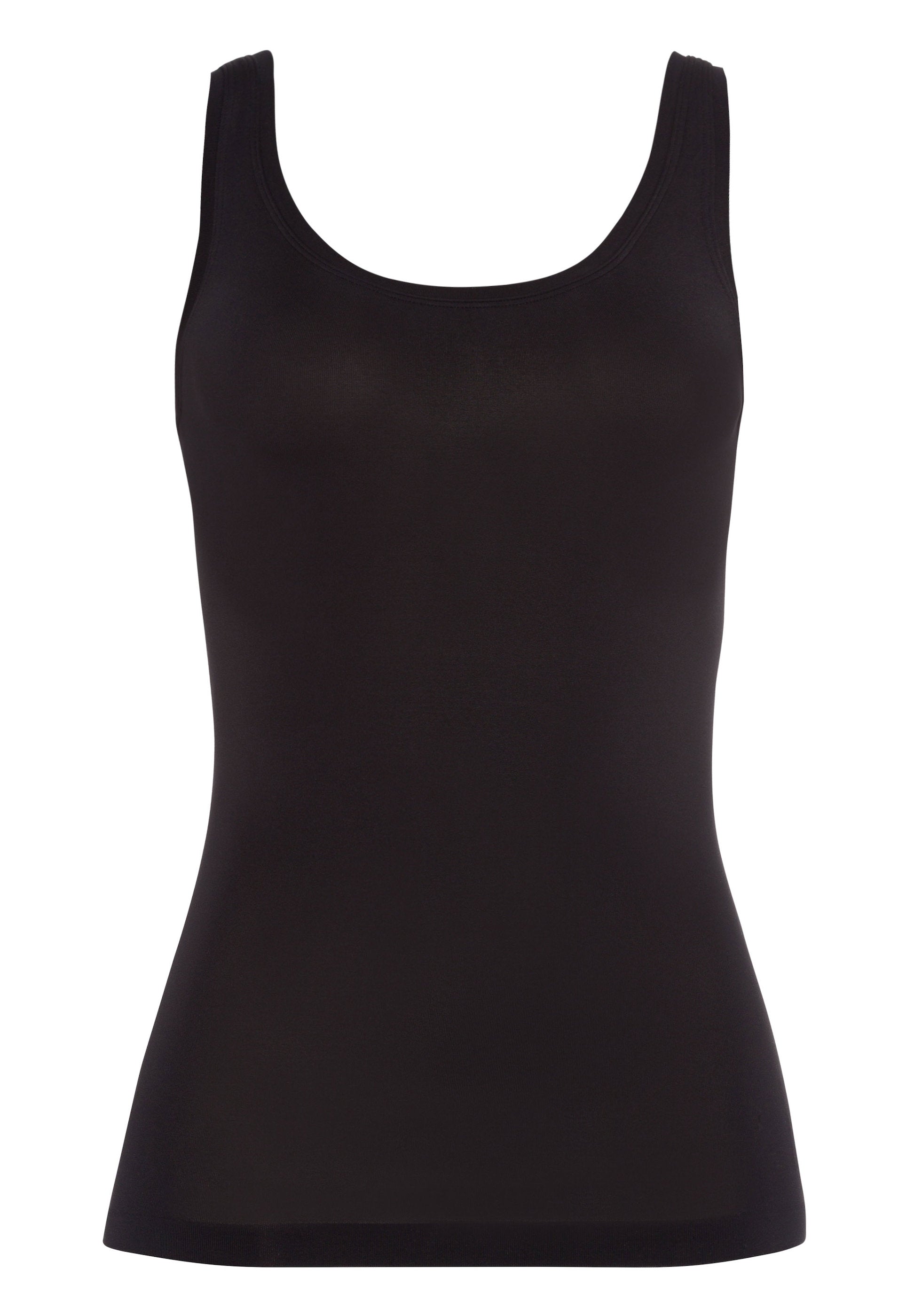 hanro-touch-feeling-tank-top-071814-top-schwarz-microfaser image 1