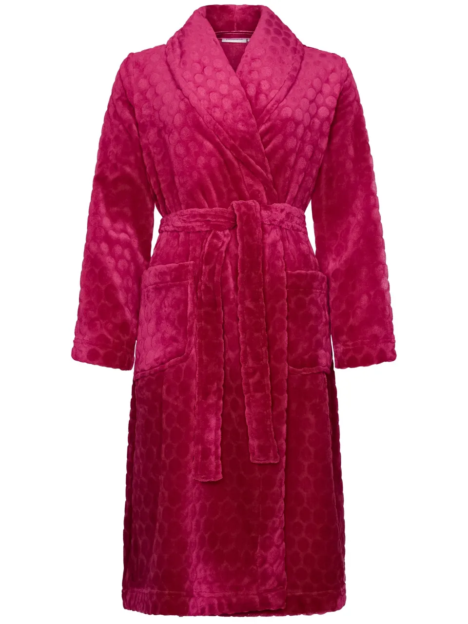 pastunette-sangria-nights-bademantel-bordeaux-fleece image 1