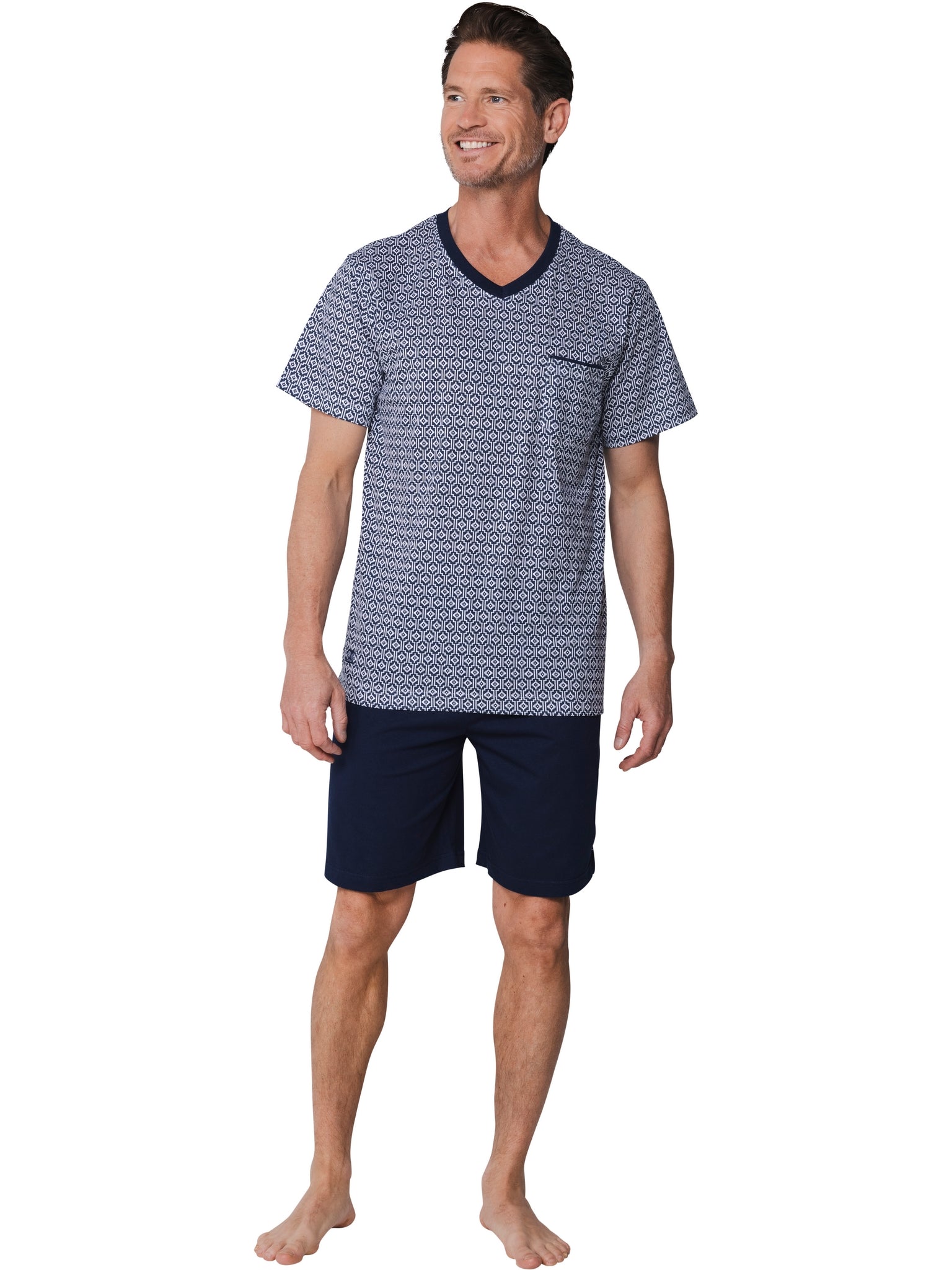 pastunette-cabana-shortama-blau-baumwolle image 2