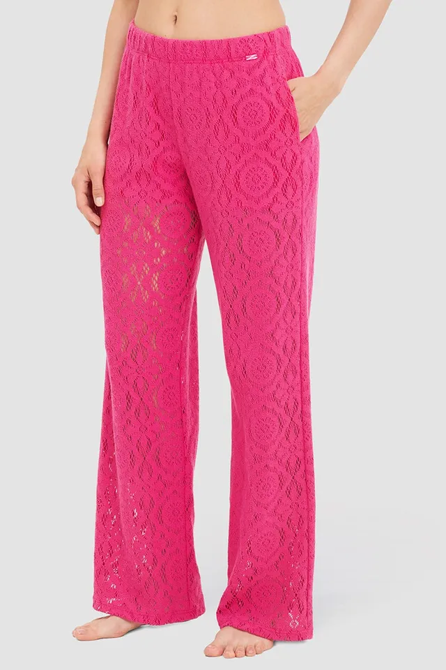r-sch-be-happy-hose-lang-strandhose-pink-baumwolle image 1