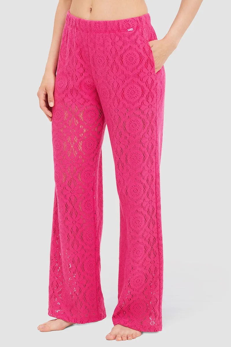r-sch-be-happy-hose-lang-strandhose-pink-baumwolle image 1