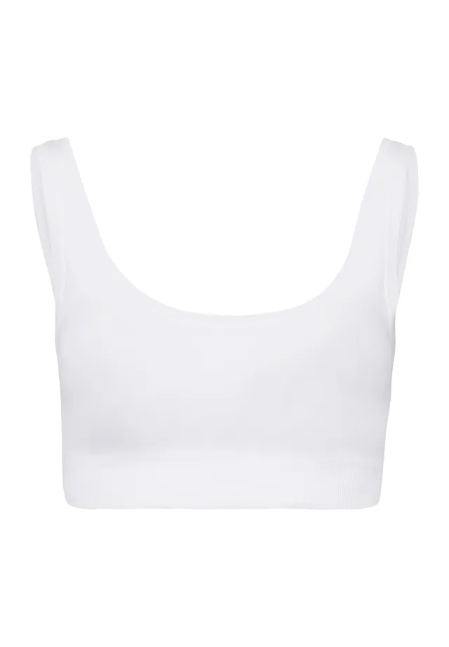 hanro-touch-feeling-bustier-wei-mit-pads-microfaser image 1