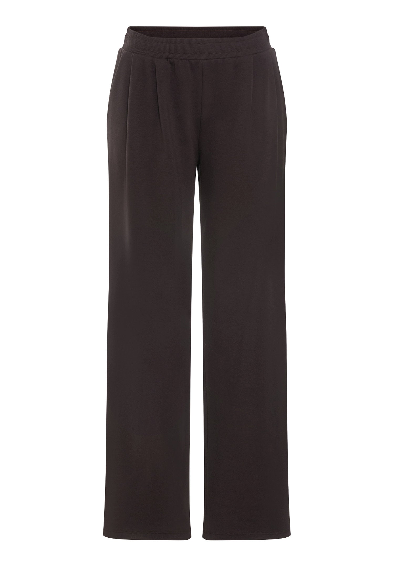 hanro-natural-living-long-pants-hose-dark-mocha-cotton image 1