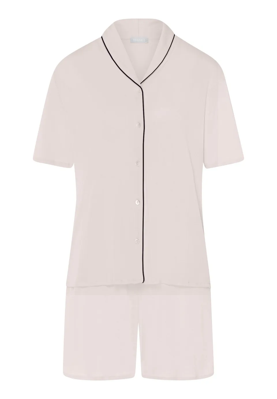 hanro-natural-comfort-pyjama-damen-tencel-almond image 1
