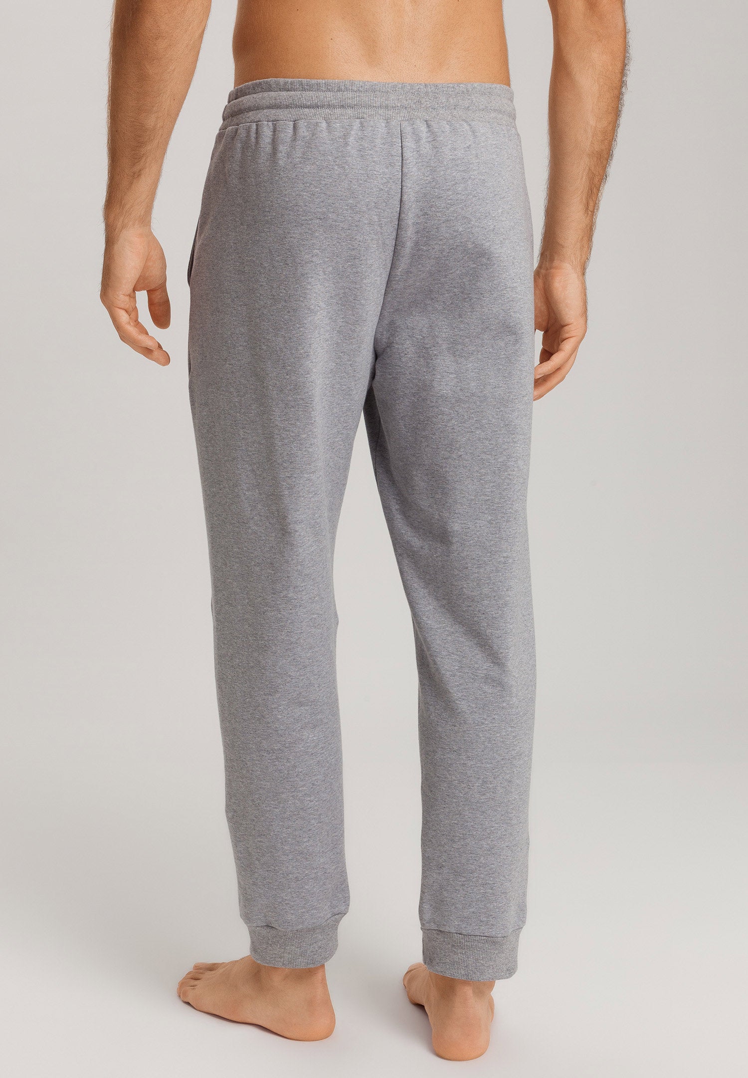 hanro-natural-living-lange-hose-grey-melange-bio-baumwolle-xl image 4