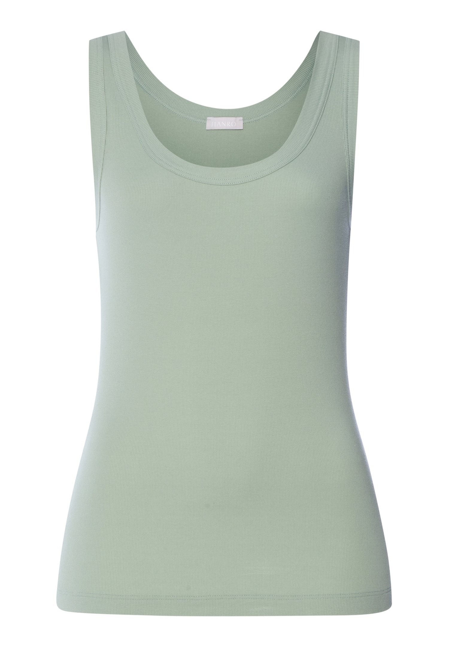 hanro-sleep-lounge-tank-top-top-seafoam-baumwolle image 1