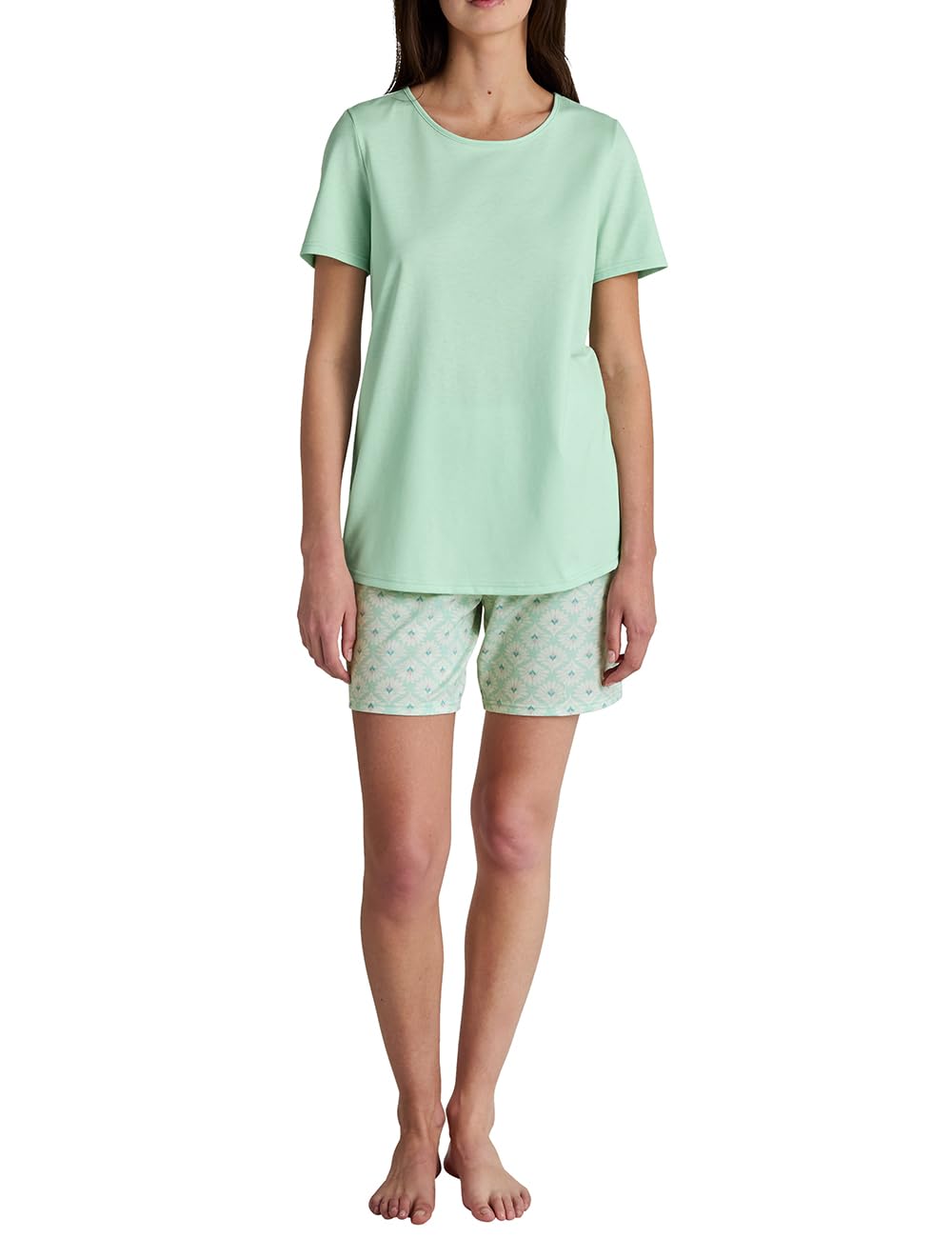 calida-favourites-dreams-flower-nights-kurz-pyjama-damen image 1