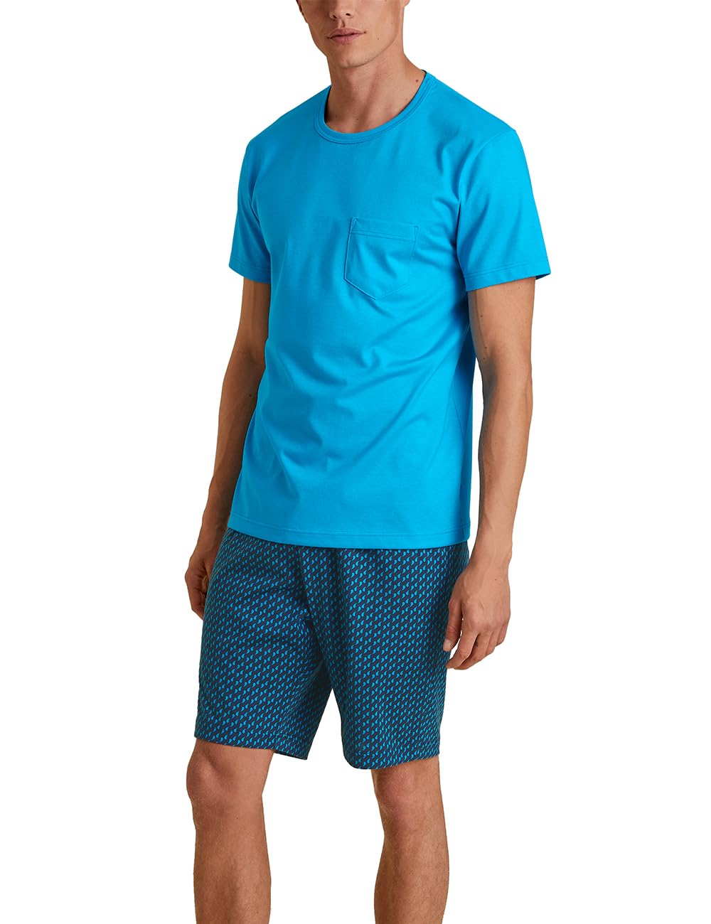 calida-relax-imprint-kurz-pyjama-herren-baumwolle image 6