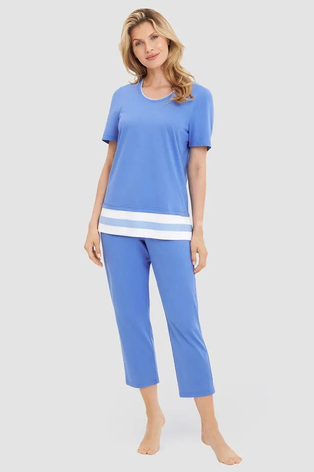 r-sch-be-happy-7-8-pyjama-colourblocking-schlafanzug-blau image 1