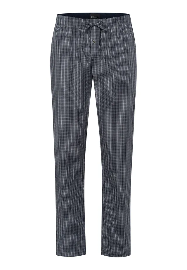 hanro-night-and-day-loungehose-casual-check-baumwolle-herren image 1