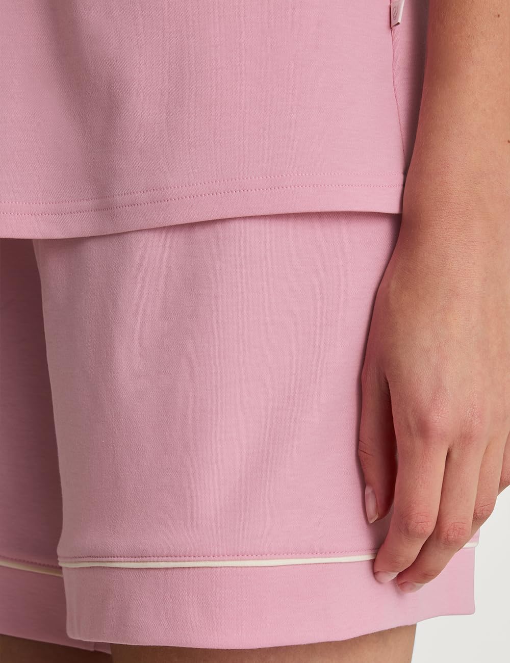 calida-moonlight-dreams-pyjama-damen-kurz-seide-rosa-48-50 image 3