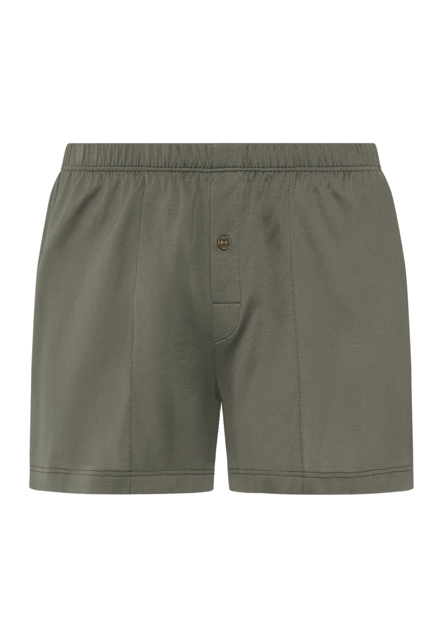 hanro-cotton-sporty-boxer-smokey-olive-herren-baumwolle image 1