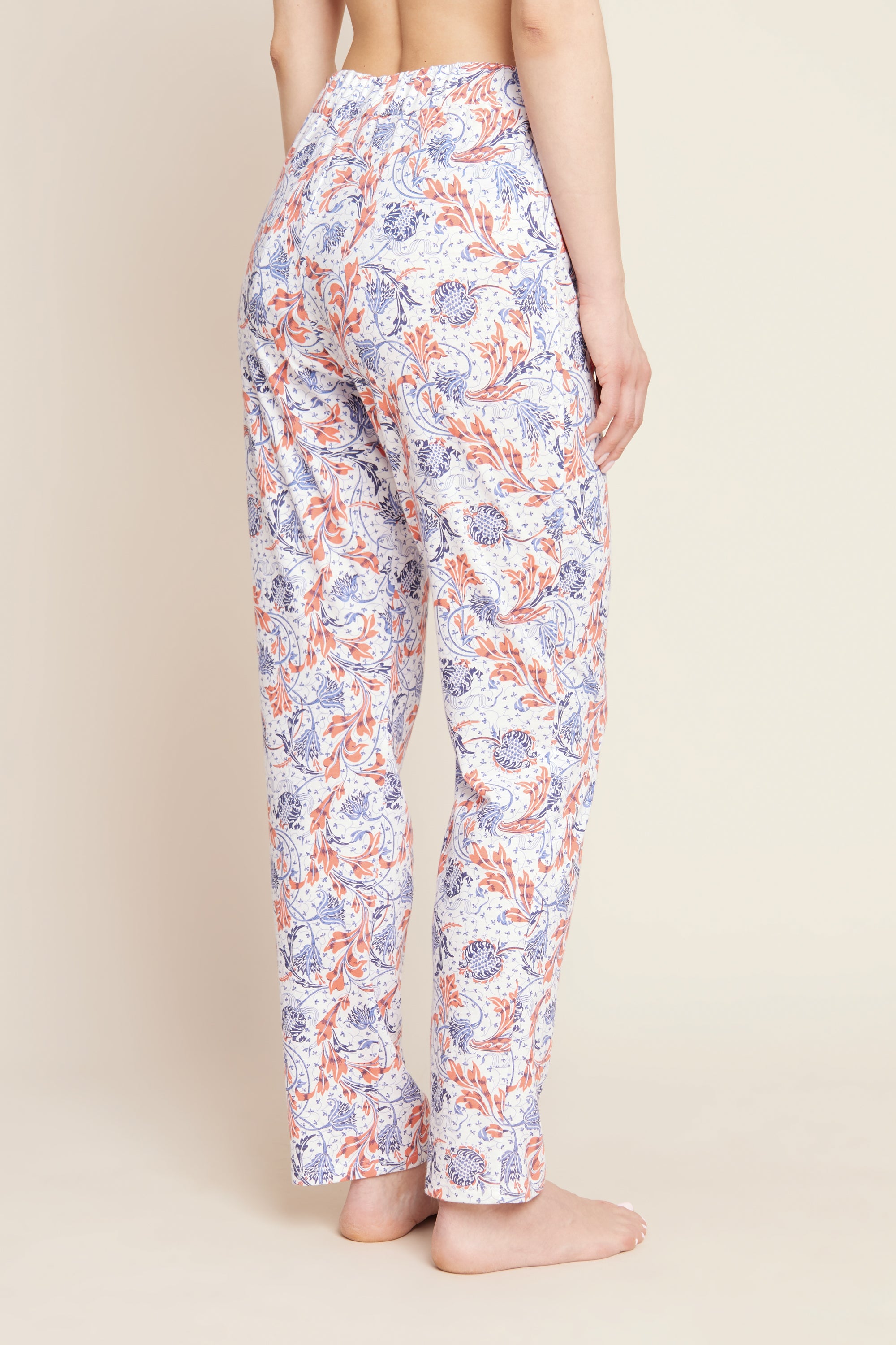 r-sch-be-happy-hose-lang-pyjamahose-blau-ornament-print image 3