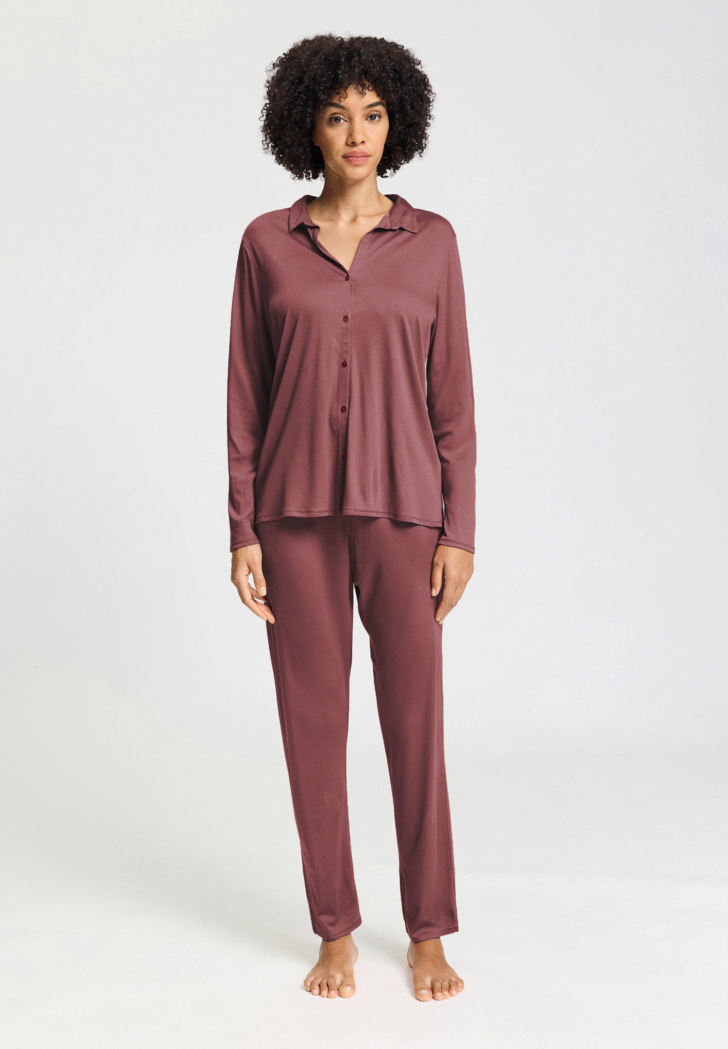 hanro-grand-central-langarm-shirt-apple-butter-modal-seide image 5