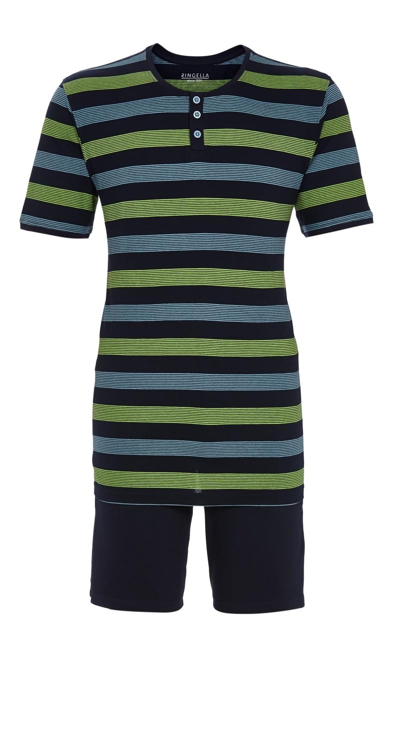 ringella-women-men-herren-shorty-pyjama-kiwi-gr-56-baumwolle image 1