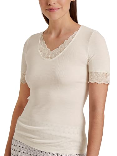 calida-silky-wool-glam-t-shirt-kurzarm-cream-48-50 image 6