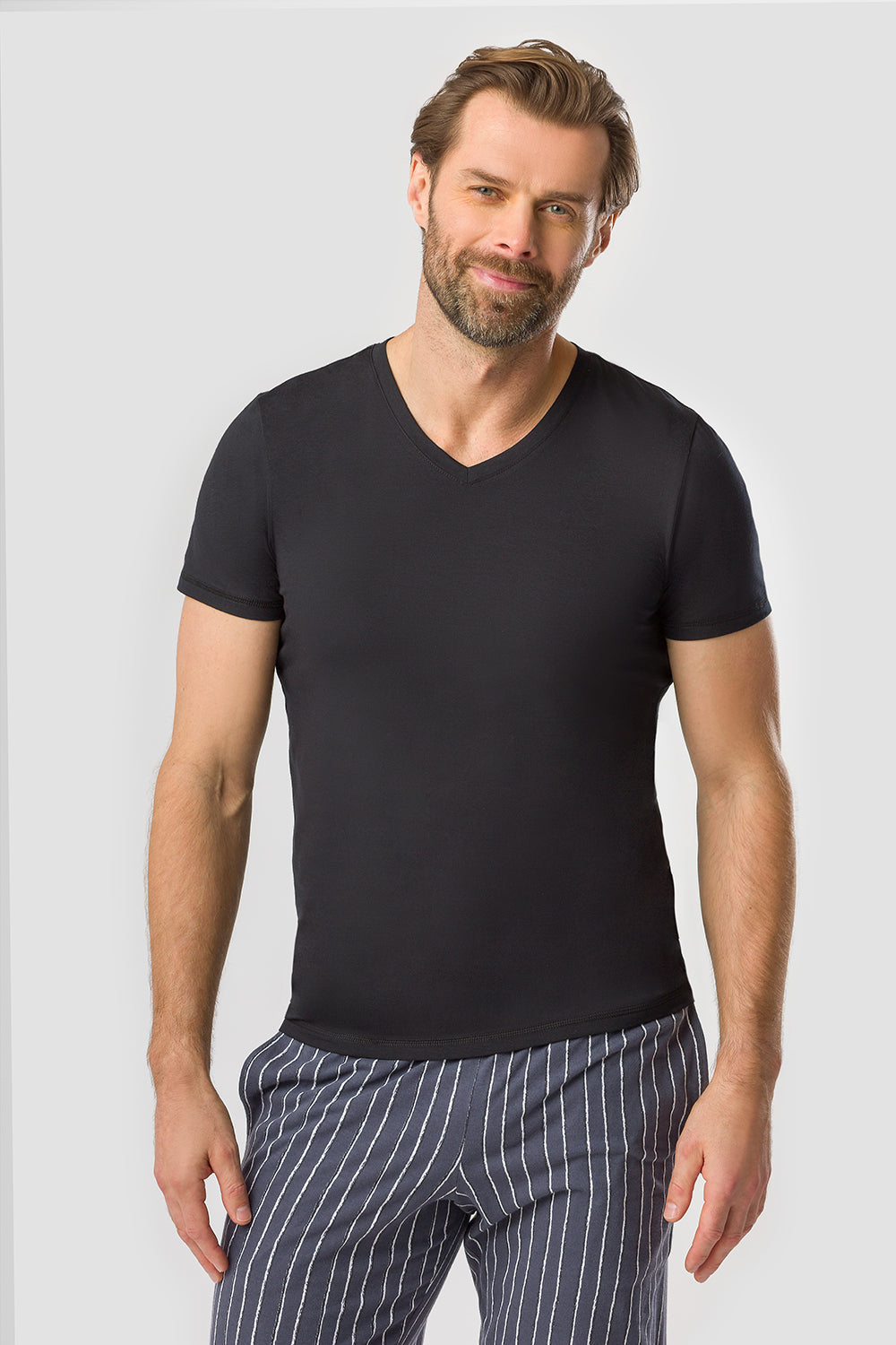 r-sch-be-happy-herren-shirt-kurz-v-ausschnitt-wei image 7