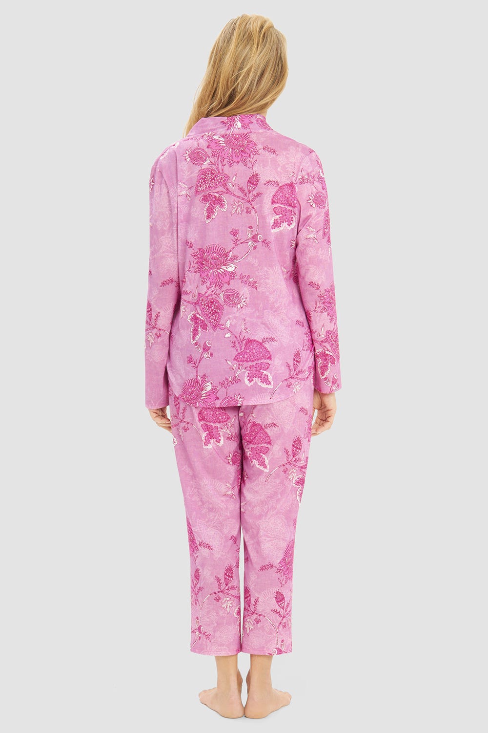 r-sch-be-happy-7-8-pyjama-ornamentdruck-schlafanzug-pink image 3