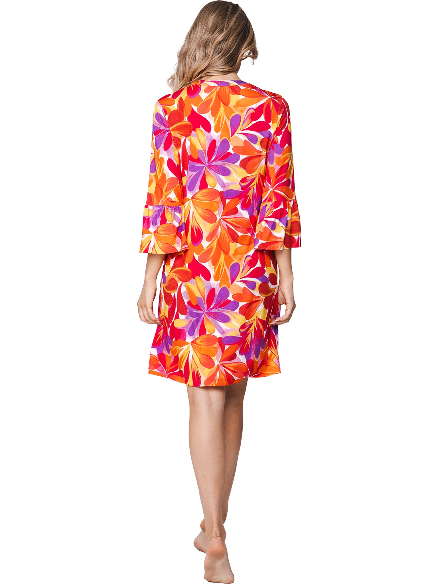 pastunette-tropic-oasis-hauskleid-multi-viskose-97-cm image 3