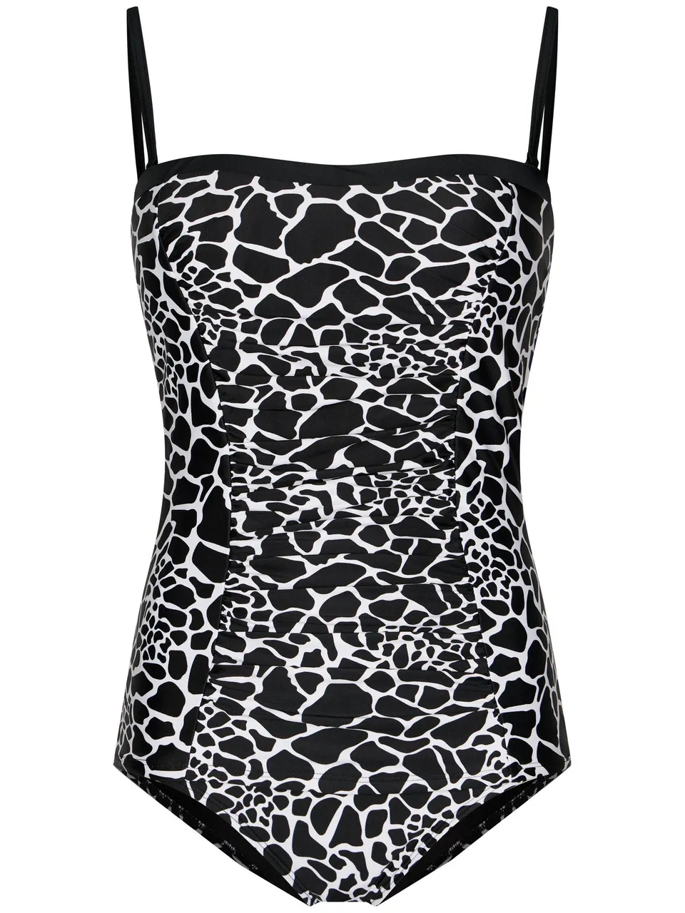 pastunette-noir-safari-tankini-schwarz-bandeau image 1