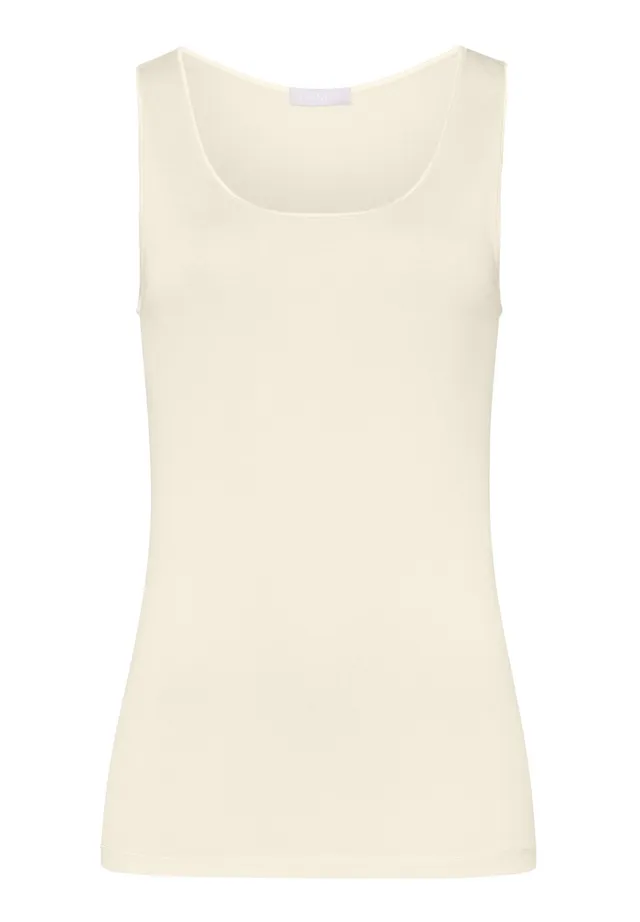 hanro-pure-silk-tank-top-seidentop-pale-cream-damen image 1