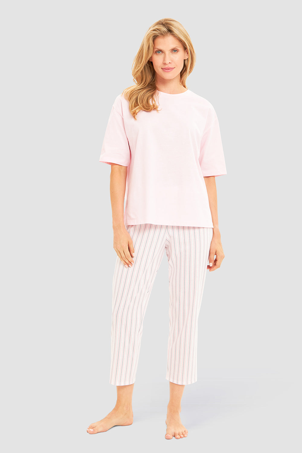 r-sch-be-happy-shirt-kurzarm-sportiv-rosa-baumwolle image 4