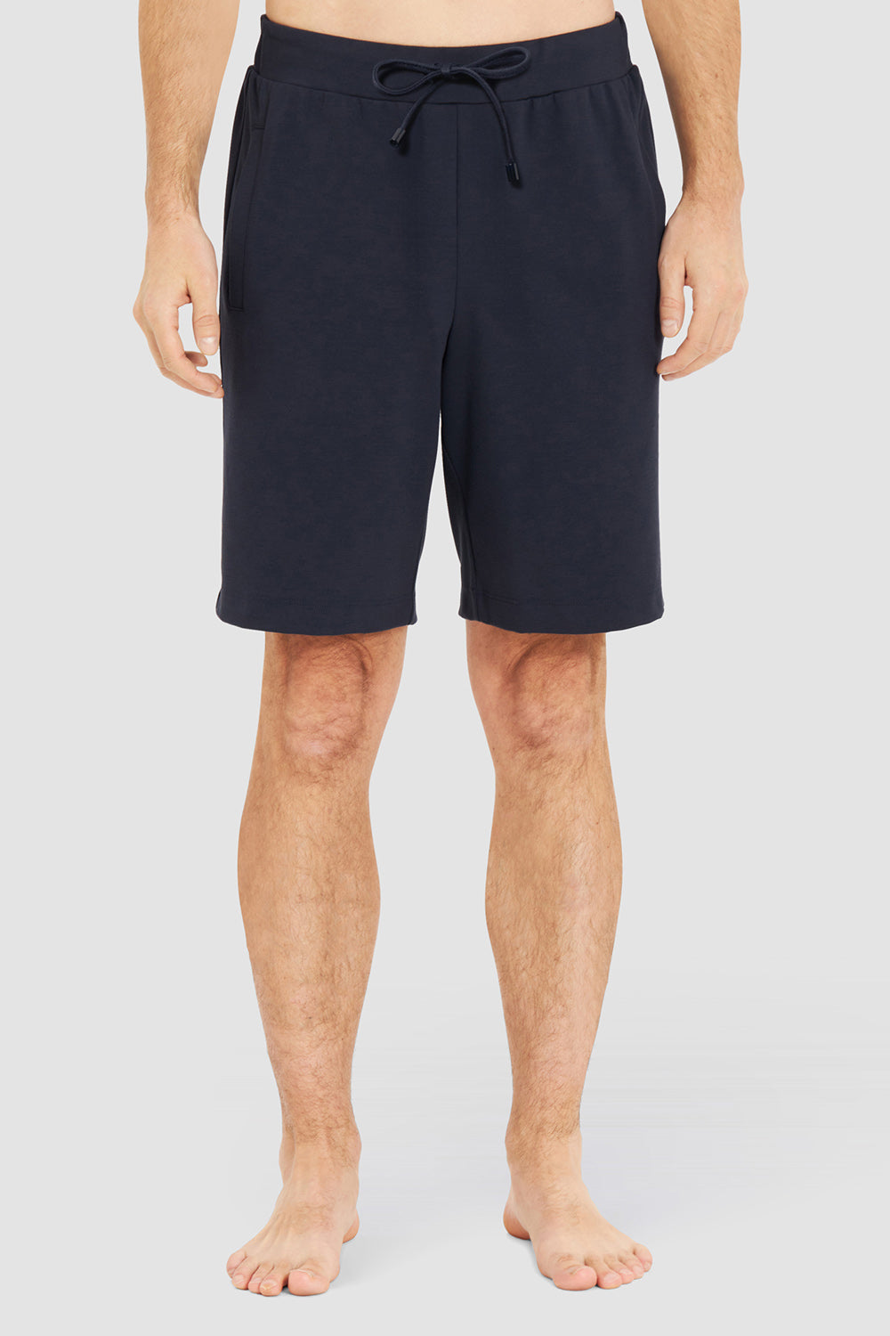 r-sch-be-happy-herren-loungehose-kurz-schwarz-bermuda image 7