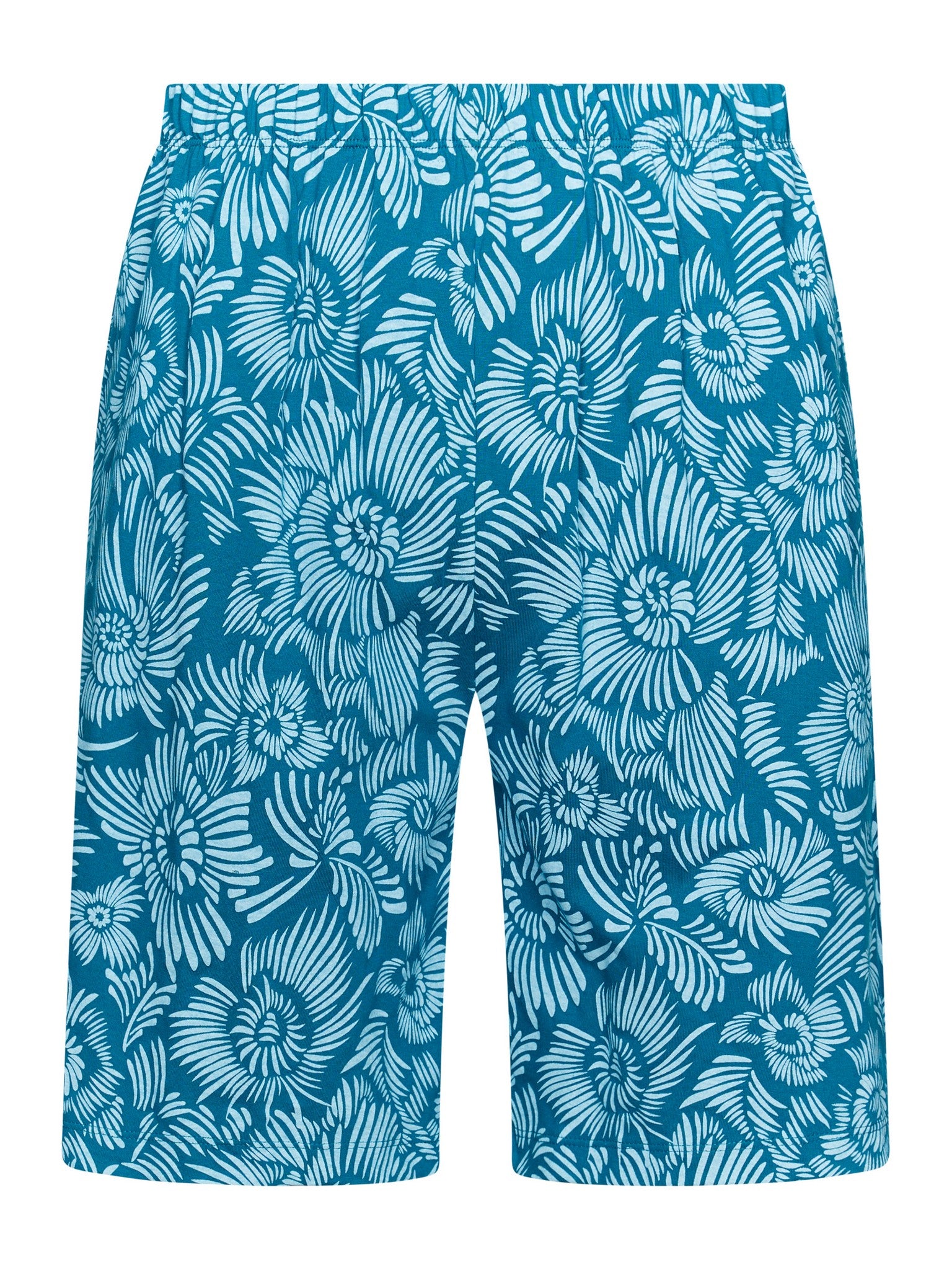 pastunette-ocean-flower-shortama-herren-hellblau-blumen image 2