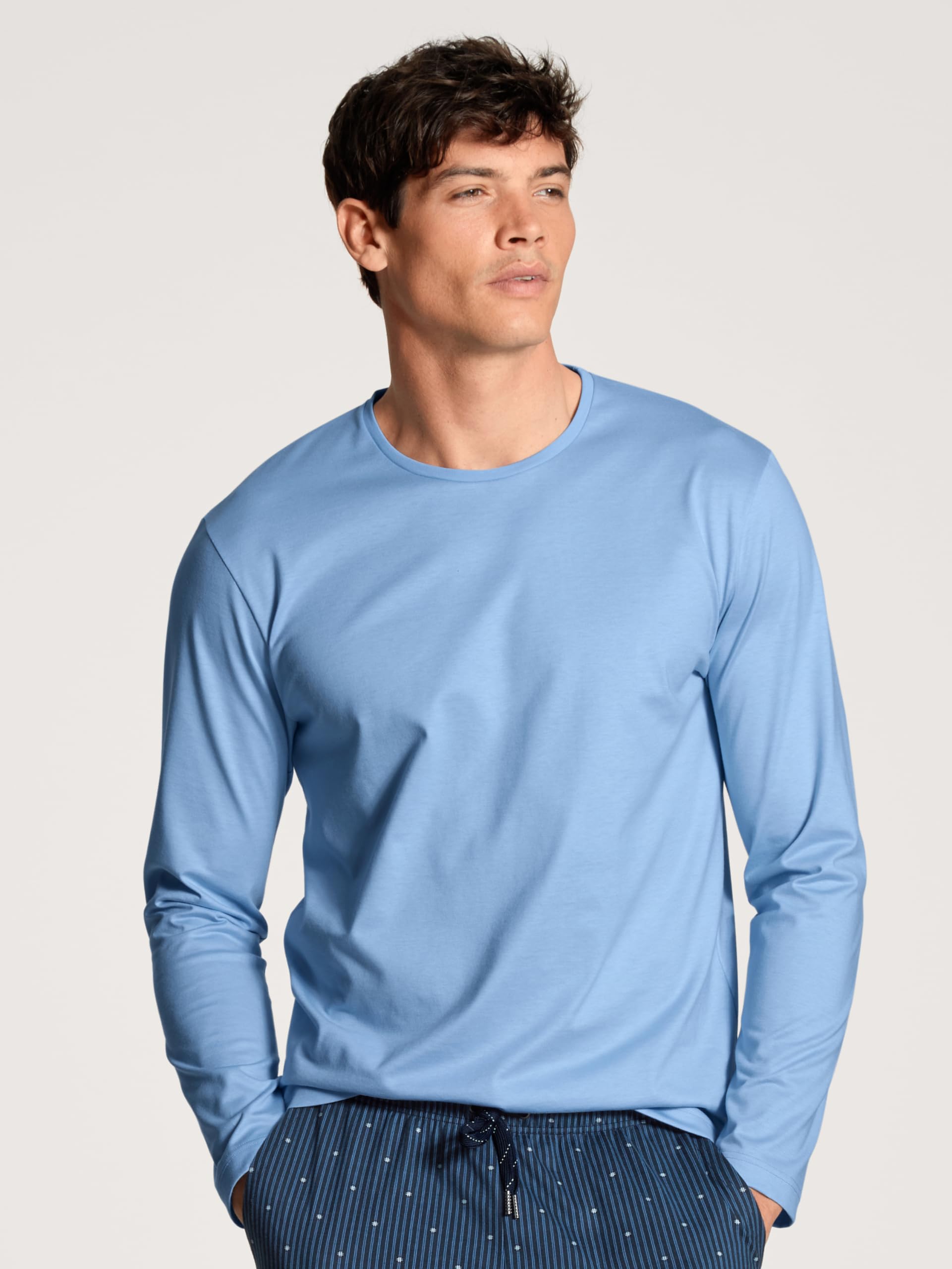 calida-remix-basic-sleep-langarmshirt-herren-52-54 image 2