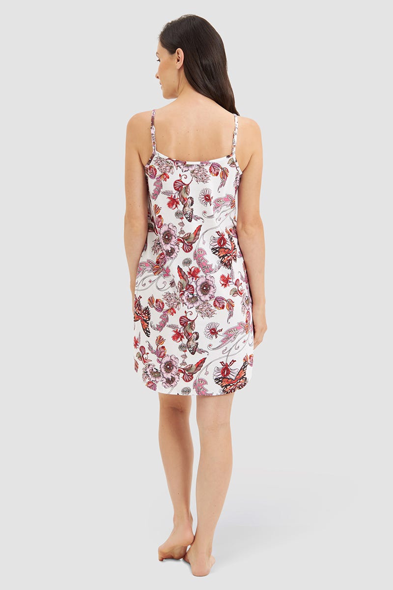 r-sch-be-happy-nachthemd-knielang-schlafhemd-rosa-baumwolle image 3