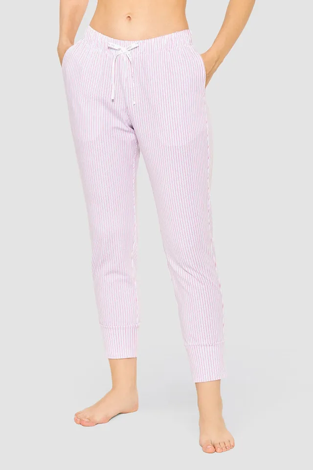 r-sch-be-happy-7-8-hose-rosa-mit-streifenprint image 1