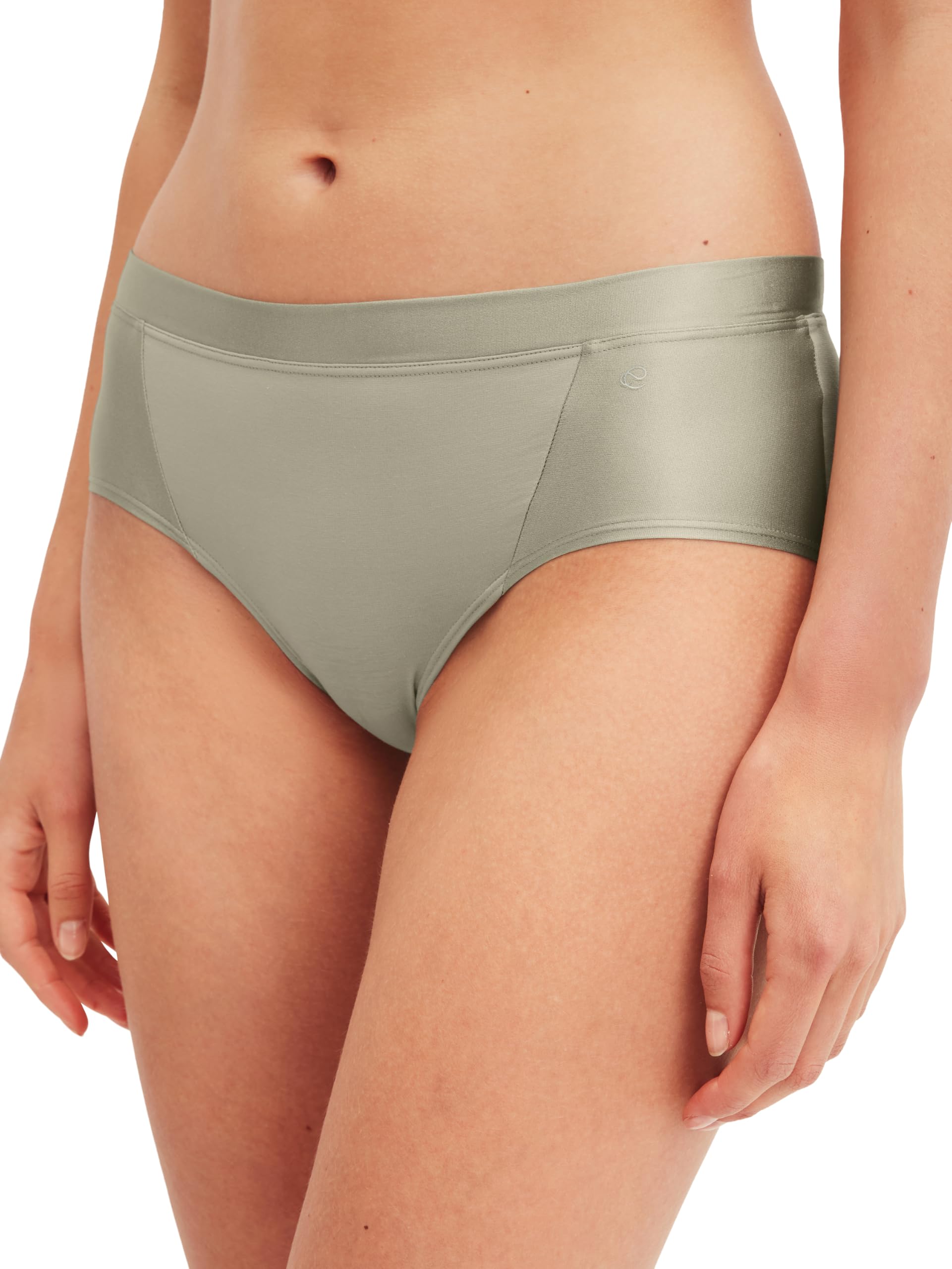 calida-cate-panty-low-cut-schwarz-satinblenden image 1