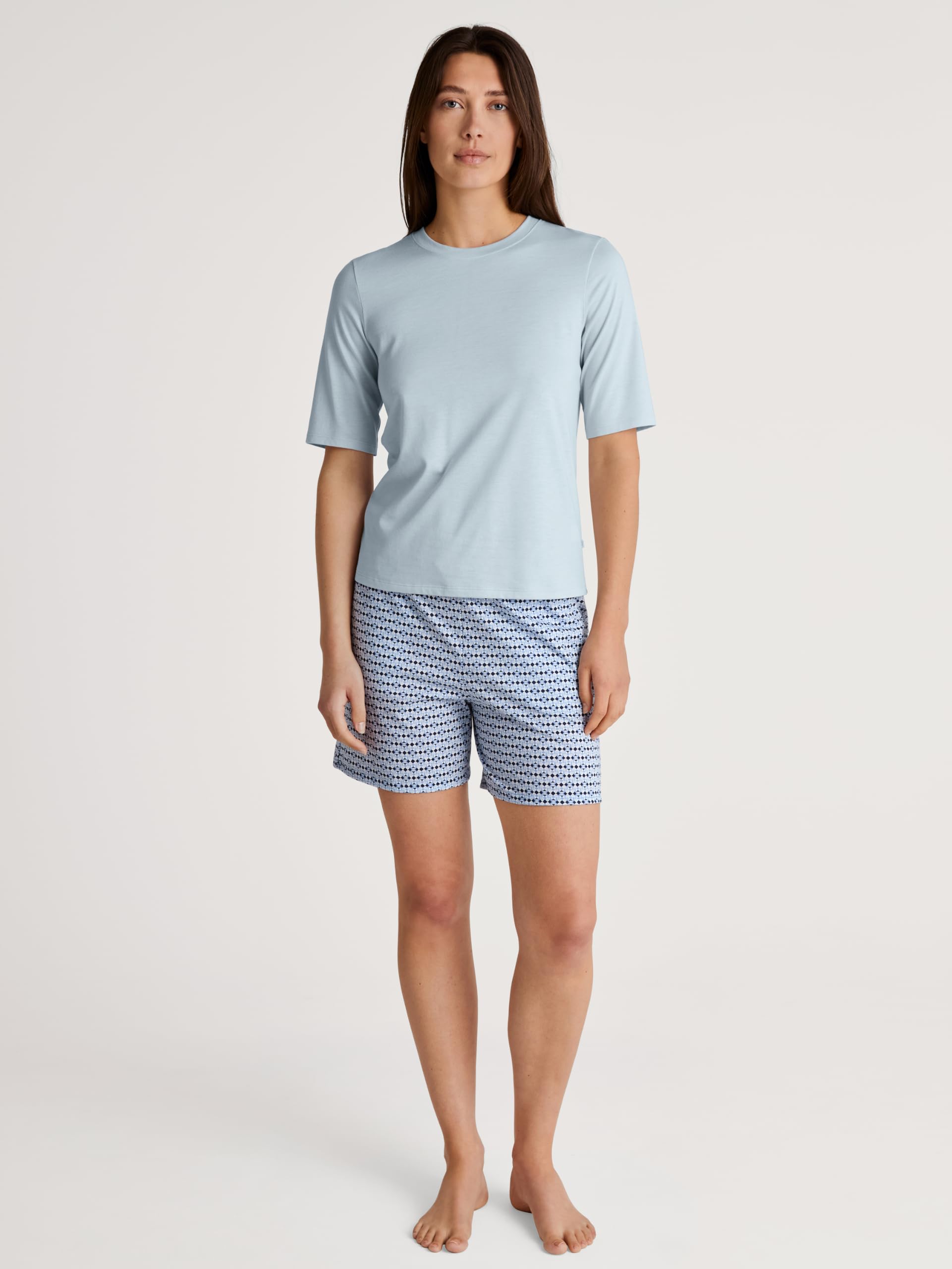 calida-favourites-lounge-t-shirt-damen-blue-topaz-baumwolle image 5