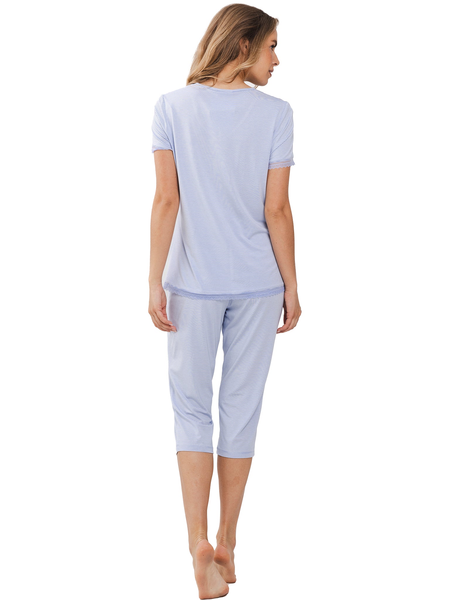 pastunette-premium-soft-sketches-pyjama-blau image 3