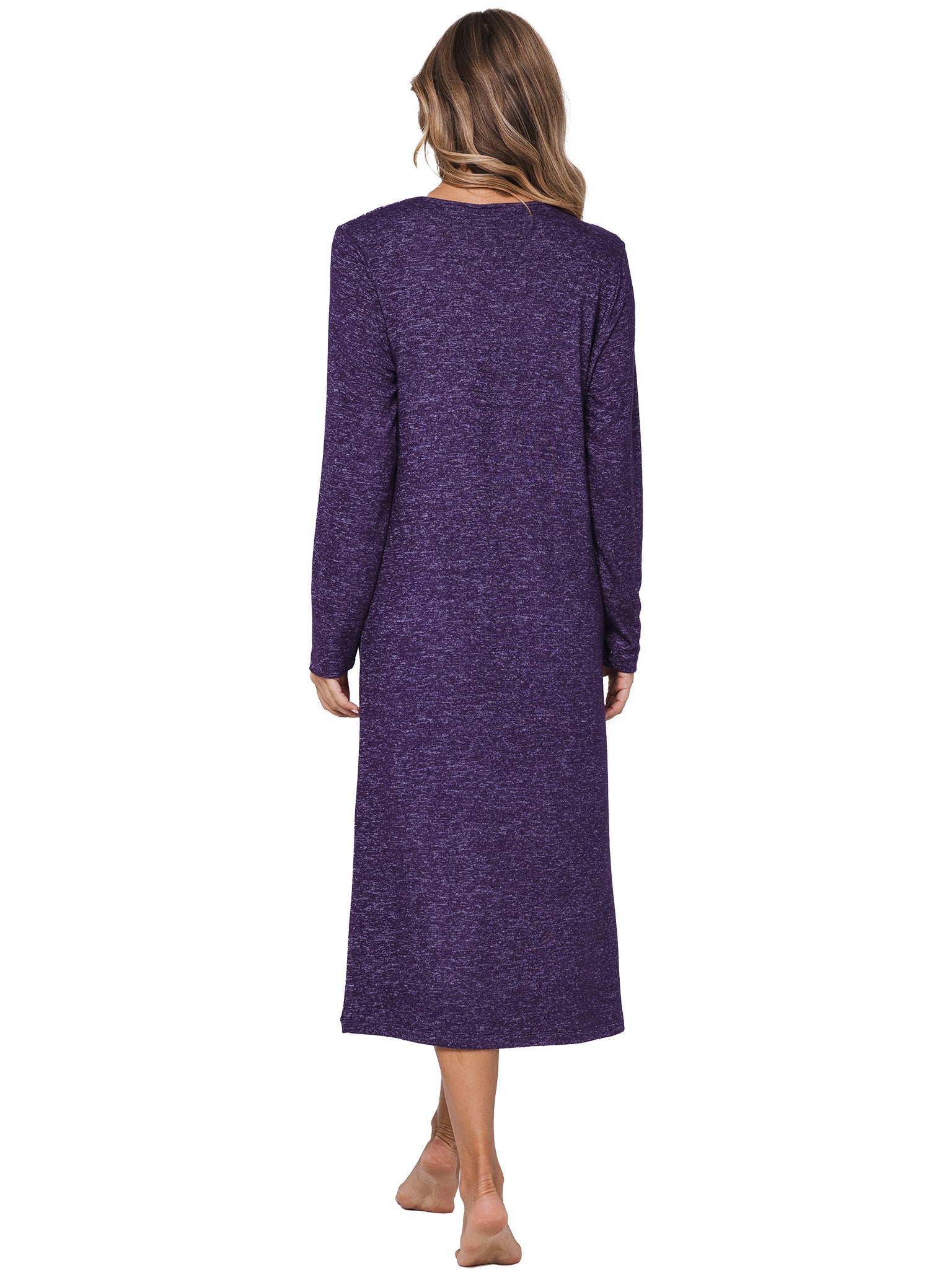 pastunette-premium-dark-orchid-loungekleid-lila-115-cm image 3