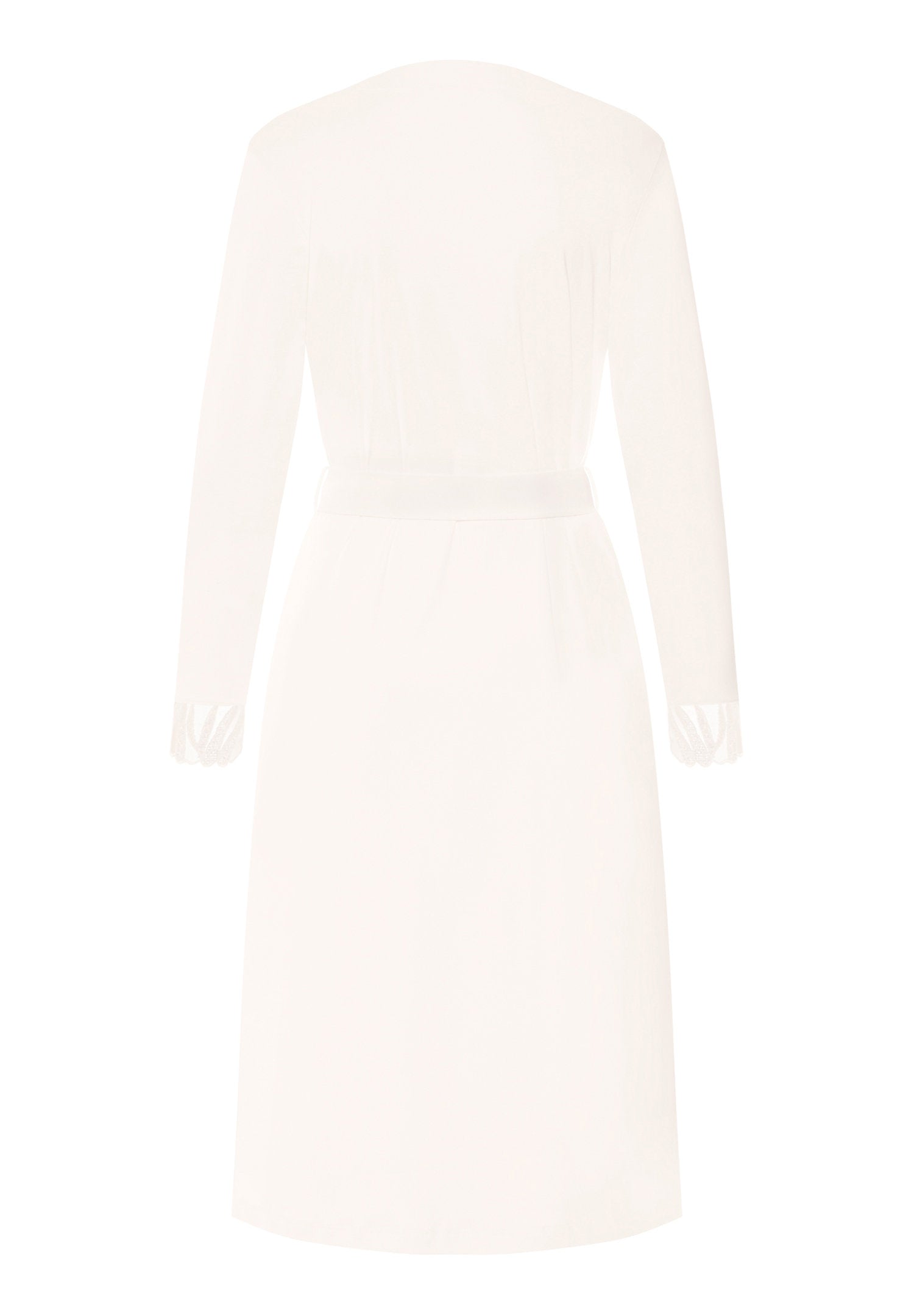 hanro-rosaria-morgenmantel-115cm-off-white-baumwolle image 3