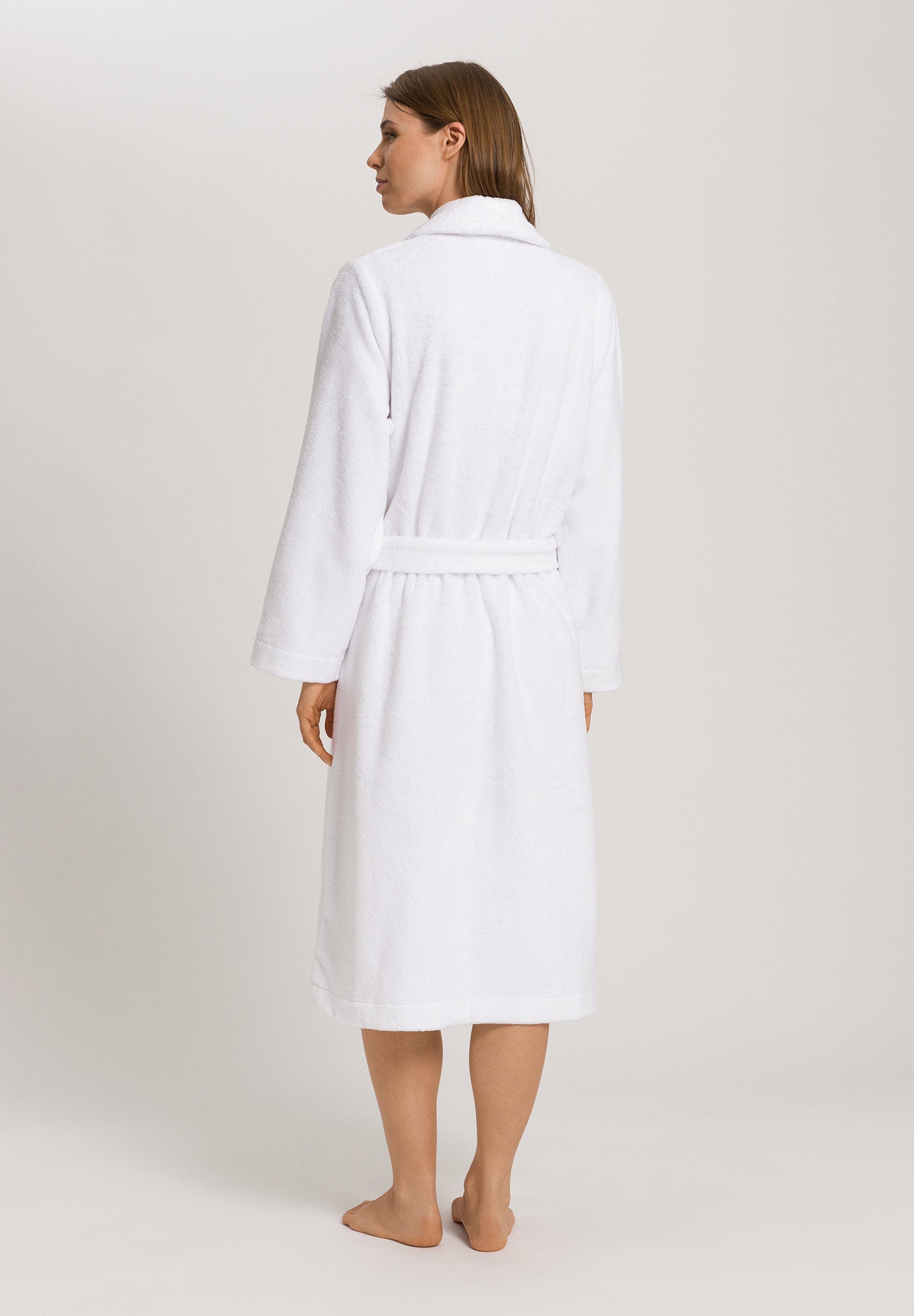 hanro-selection-robe-115cm-bademantel-wei-frottee image 4