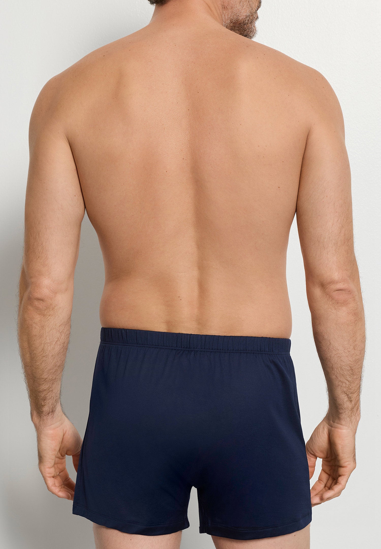 hanro-cotton-sporty-boxer-deep-navy-baumwolle image 4