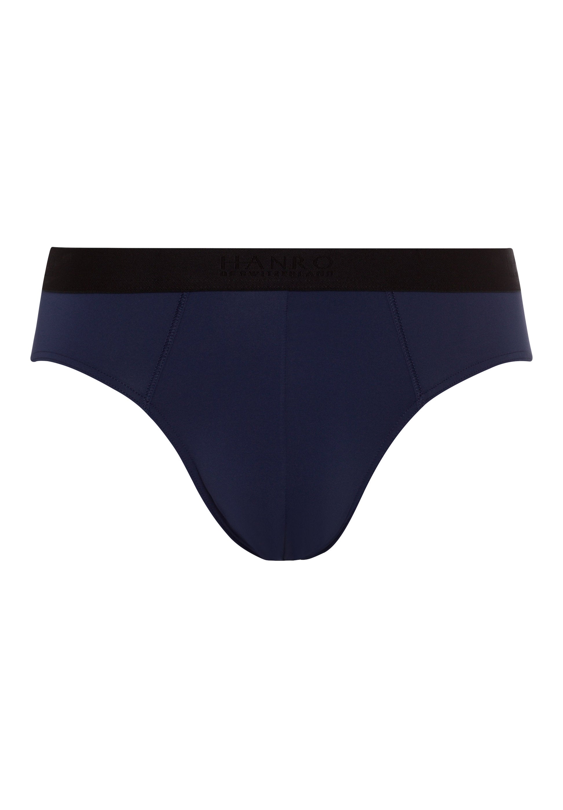 hanro-micro-touch-brief-slip-midnight-navy-microfaser image 1