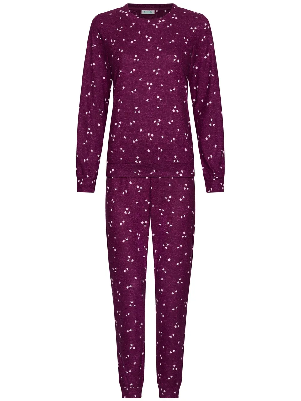 myrebelle-starlight-magic-pyjama-lila-sterne-langarm image 1