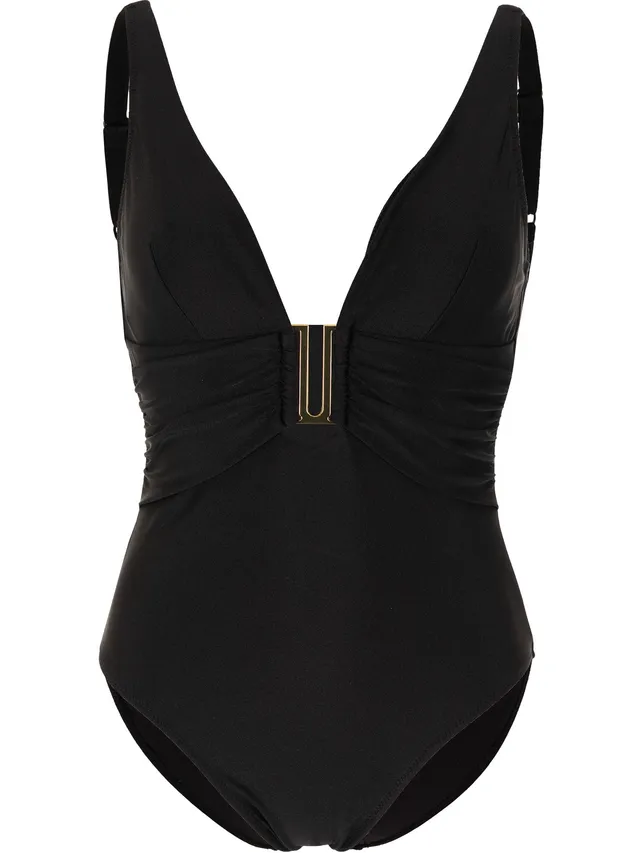 pastunette-premium-ivory-shore-badeanzug-schwarz-gold-cup image 1