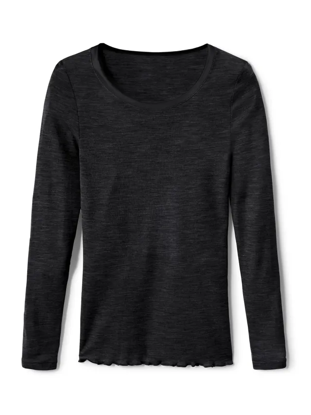 calida-true-confidence-langarmshirt-damen-wolle-seide-blau image 1