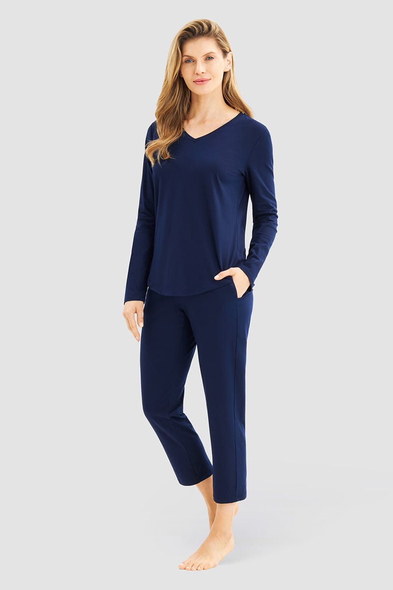 r-sch-be-happy-7-8-hose-blau-mit-taschen-91cm image 4