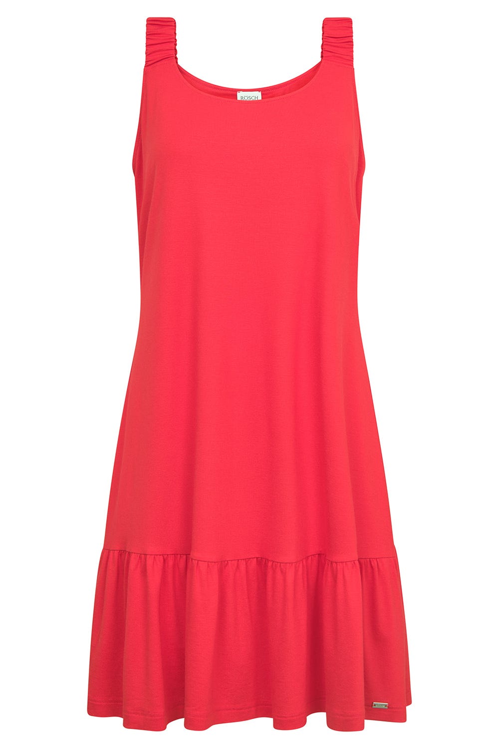r-sch-be-happy-strandkleid-knielang-rot-jersey-a-linie image 2