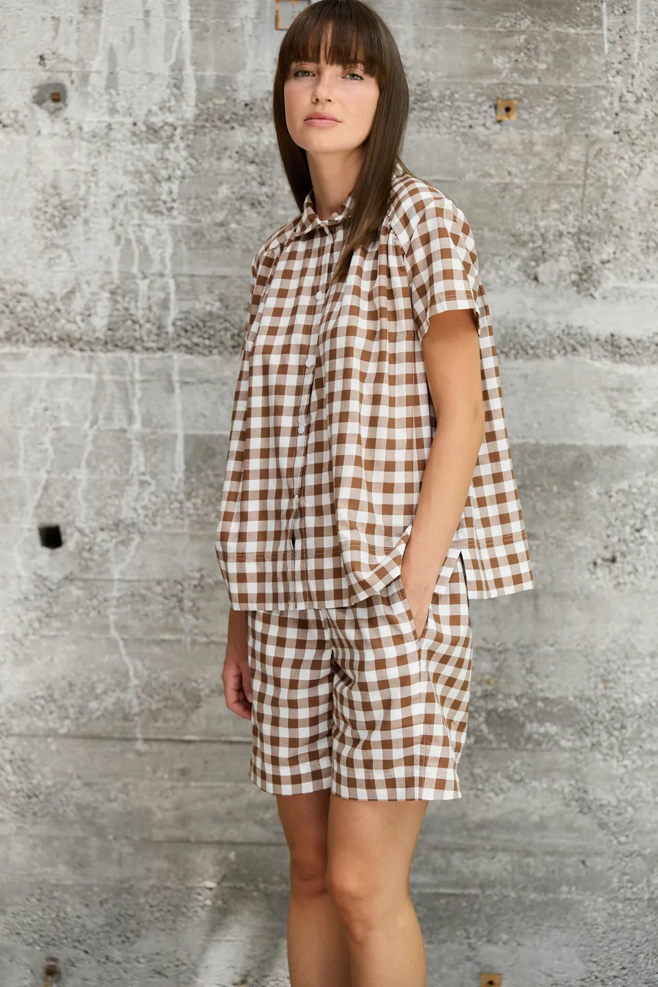 sunday-in-bed-minnie-top-bluse-kurzarm-baumwolle image 1