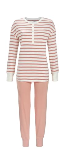 ringella-women-men-damen-schlafanzug-baumwolle-langarm-strickb-ndchen image 4
