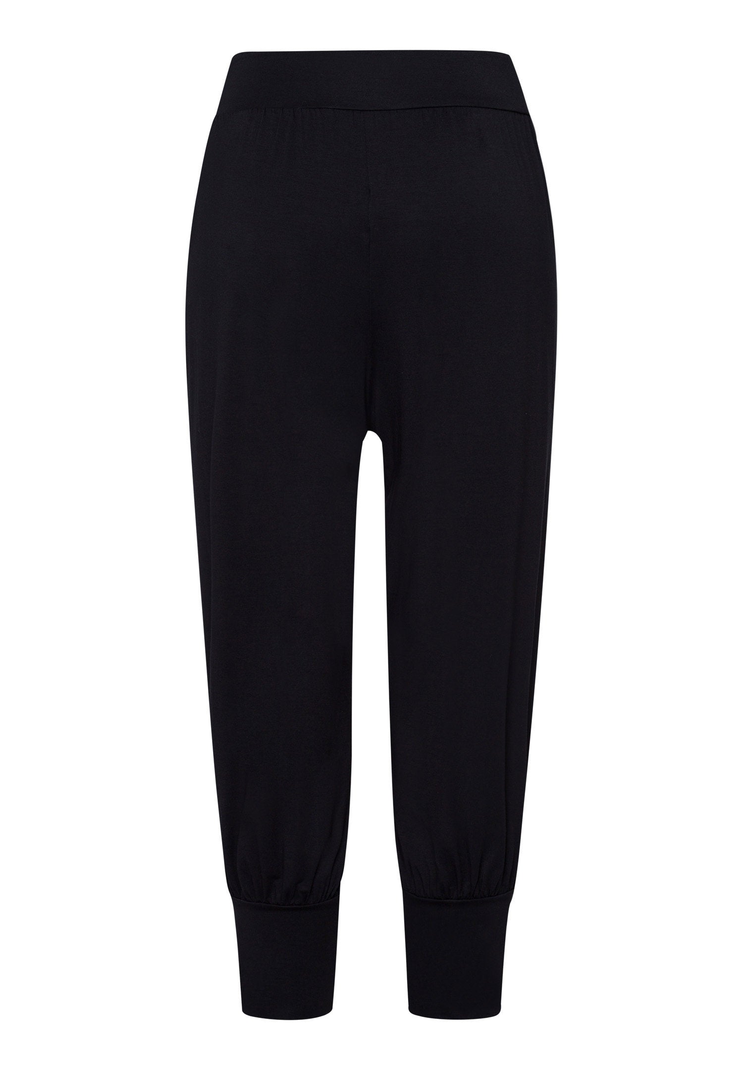 hanro-yoga-hose-black-beauty-lang-tencel-modal image 3