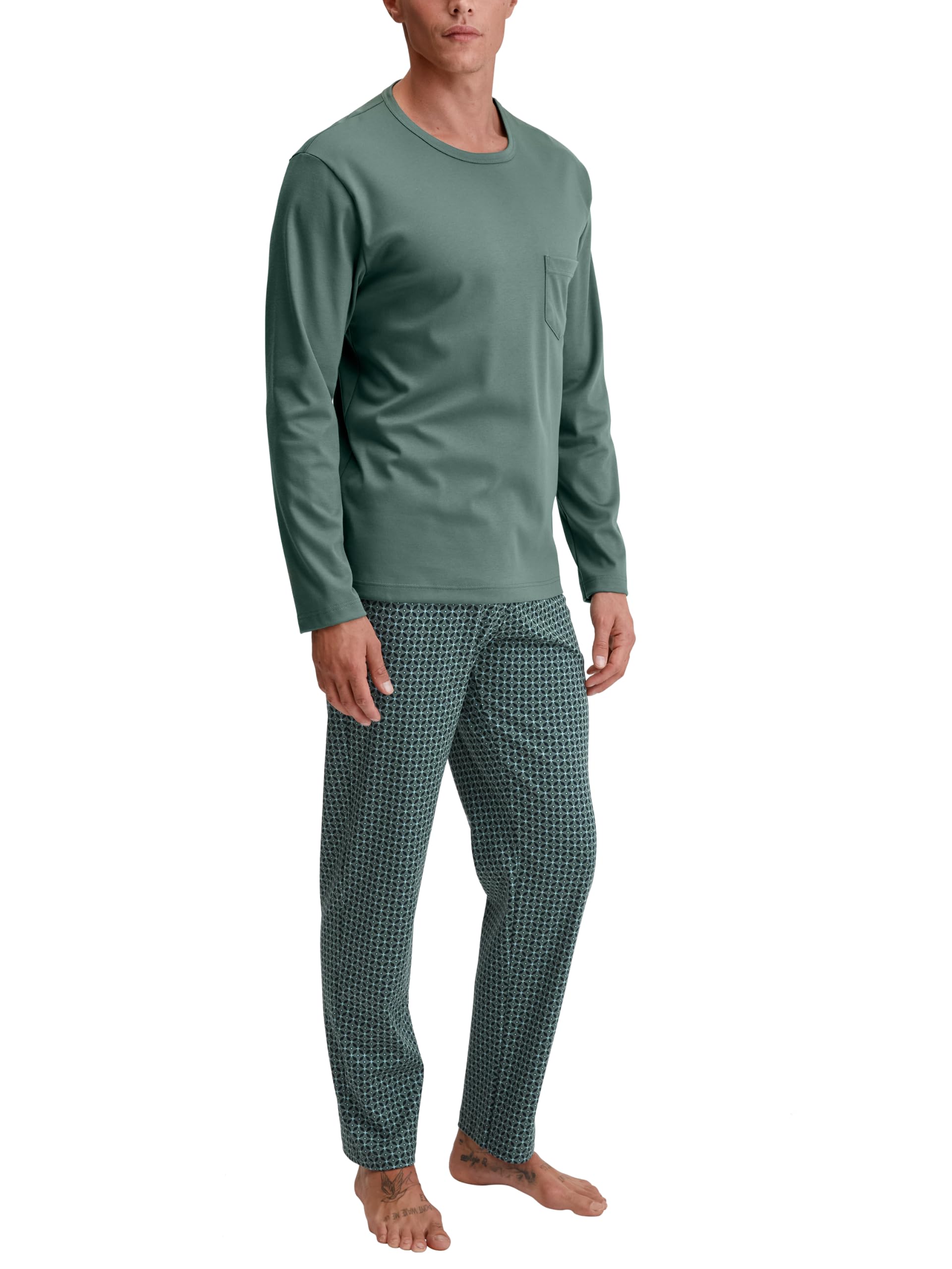 calida-relax-essentials-relax-comfy-pyjamaset-herren-52-54-set image 1
