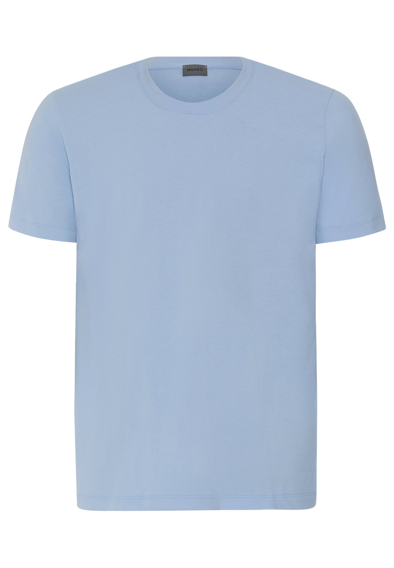 hanro-living-shirts-s-slv-shirt-t-shirt-cashmere-blue-baumwolle image 1